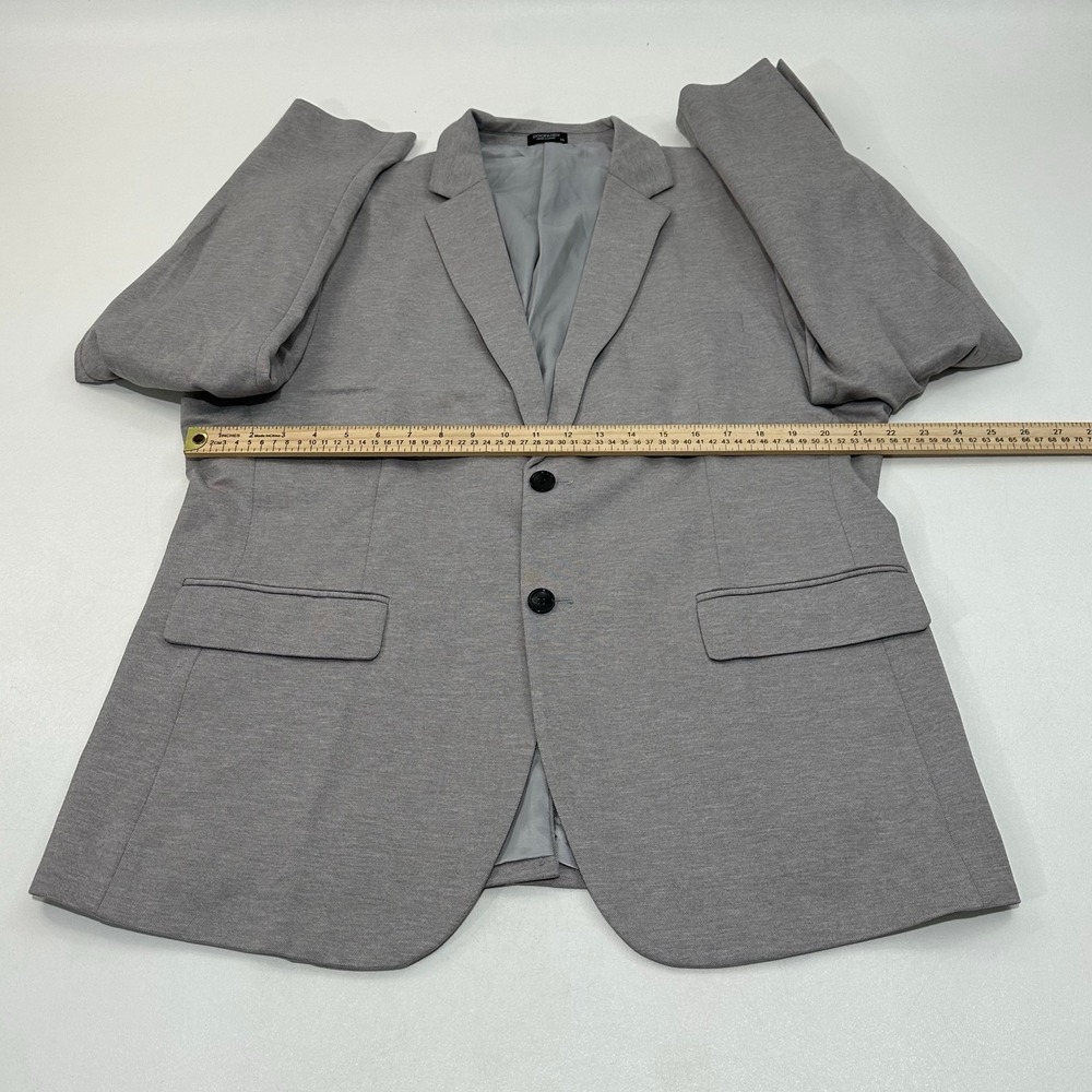 COOFANDY Men's Blazer Gray Size XL - Picture 3 of 5